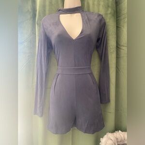 Grey romper